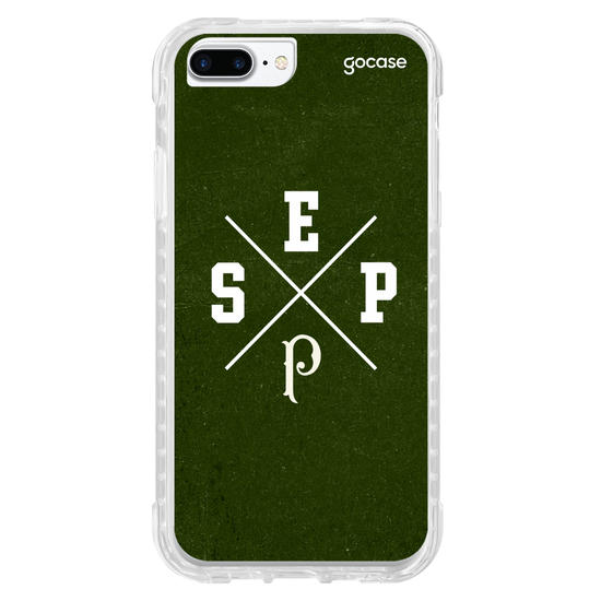 Capinha para celular  Palmeiras - Cross Lettering