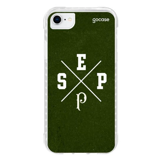 Capinha para celular  Palmeiras - Cross Lettering