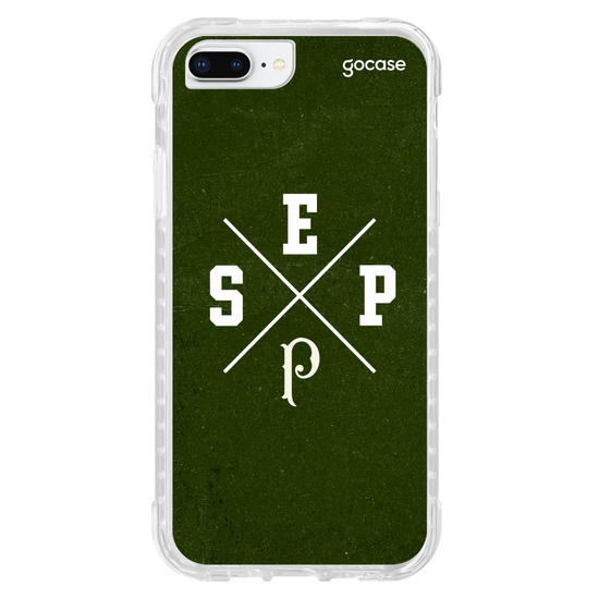 Capinha para celular  Palmeiras - Cross Lettering