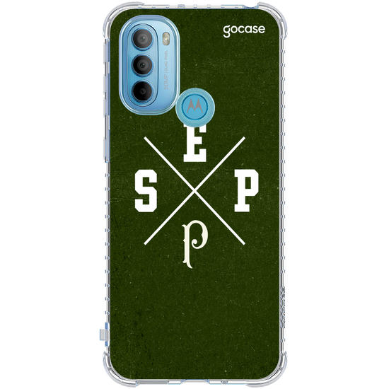 Capinha para celular  Palmeiras - Cross Lettering
