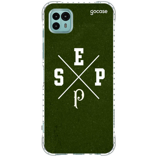 Capinha para celular  Palmeiras - Cross Lettering