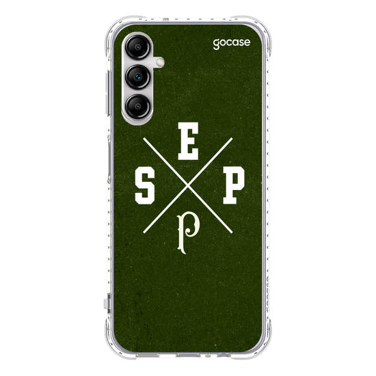 Capinha para celular  Palmeiras - Cross Lettering