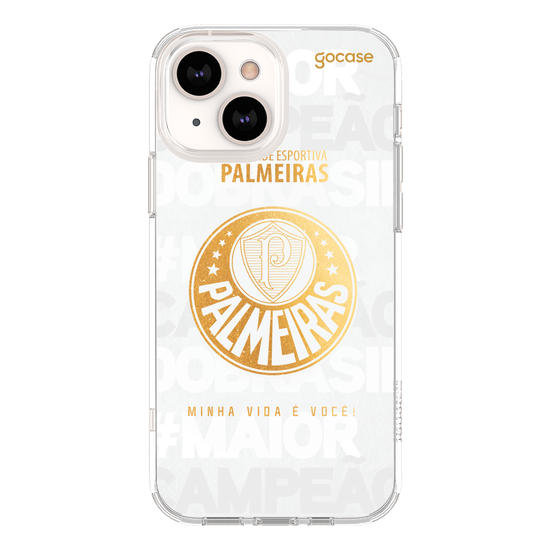 Capinha para celular Palmeiras - Escudo Dourado
