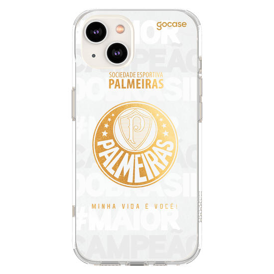 Capinha para celular  Palmeiras - Escudo Dourado