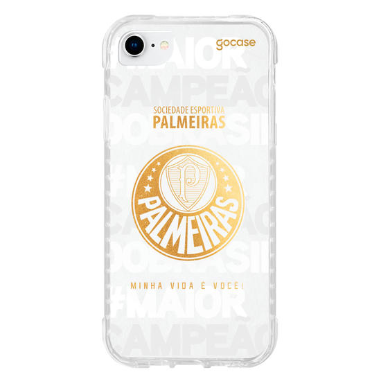 Capinha para celular  Palmeiras - Escudo Dourado