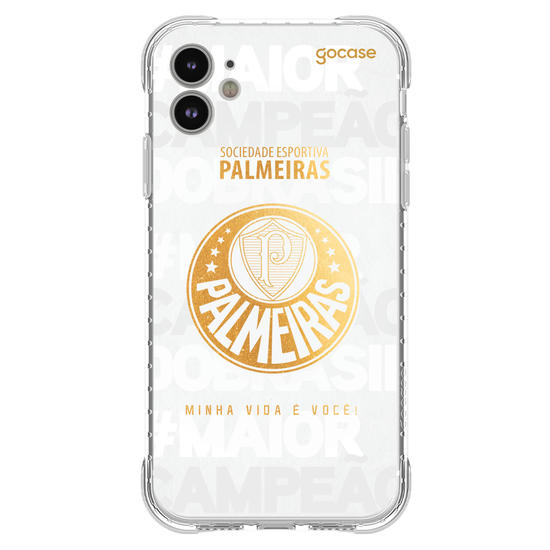 Capinha para celular  Palmeiras - Escudo Dourado