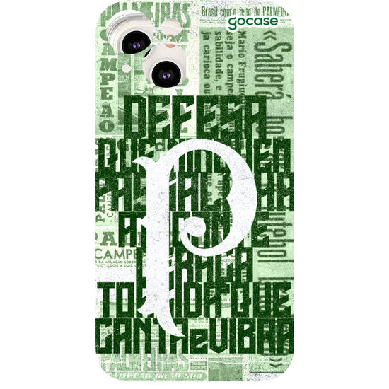Capinha para celular  Palmeiras - Full Lettering