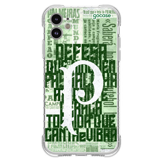 Capinha para celular  Palmeiras - Full Lettering