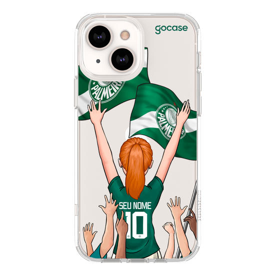 Capinha para celular Palmeiras - Garota Alviverde