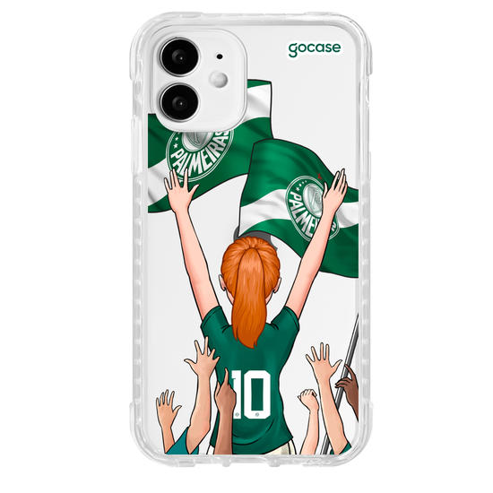 Capinha para celular Palmeiras - Garota Alviverde