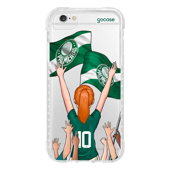 Capinha para celular Palmeiras - Garota Alviverde