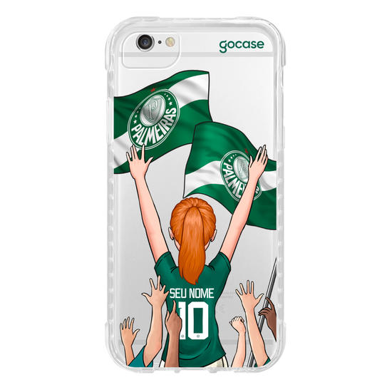 Capinha para celular Palmeiras - Garota Alviverde