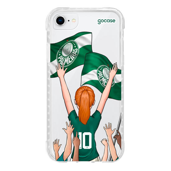 Capinha para celular Palmeiras - Garota Alviverde