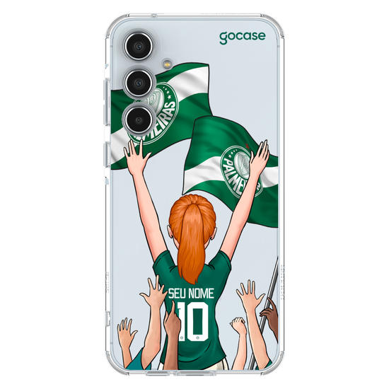 Capinha para celular Palmeiras - Garota Alviverde