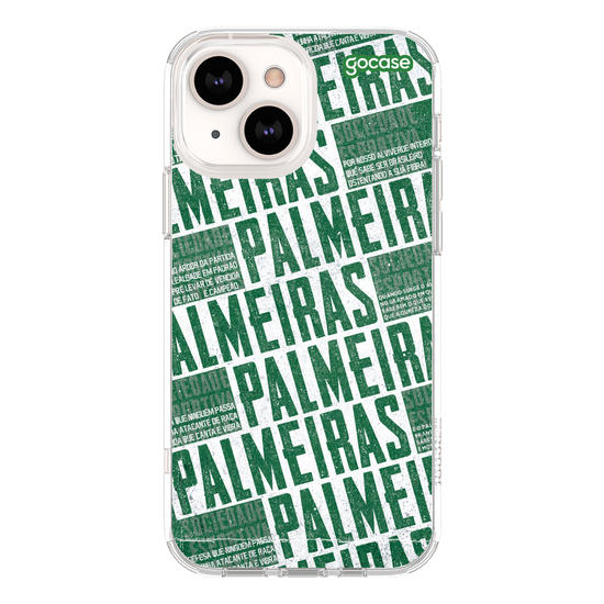 Capinha para celular Palmeiras - Hino Texture
