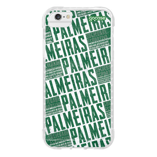 Capinha para celular Palmeiras - Hino Texture