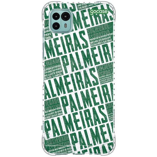 Capinha para celular Palmeiras - Hino Texture