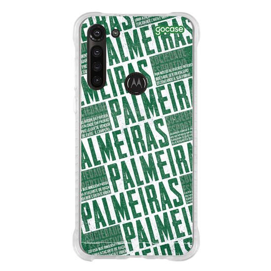 Capinha para celular Palmeiras - Hino Texture