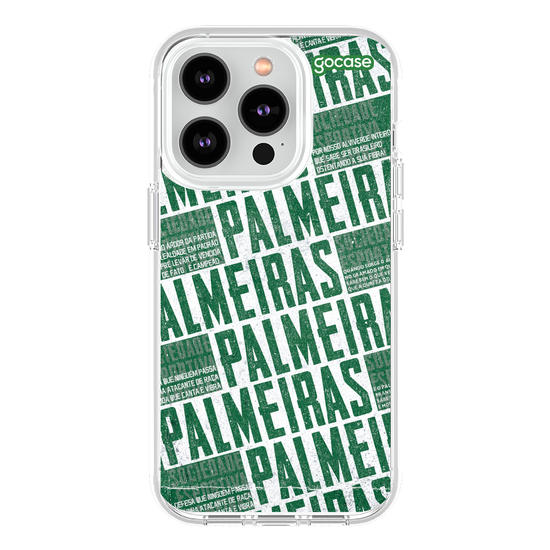 Capinha para celular Palmeiras - Hino Texture