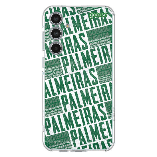 Capinha para celular Palmeiras - Hino Texture