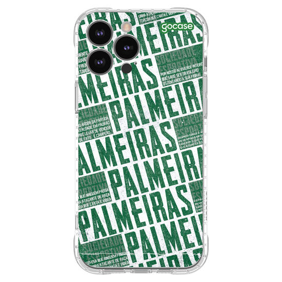 Capinha para celular Palmeiras - Hino Texture