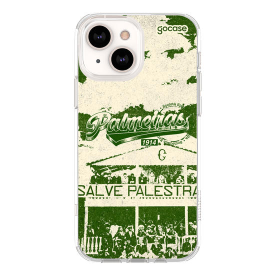 Capinha para celular Palmeiras - Lettering Tee Retro
