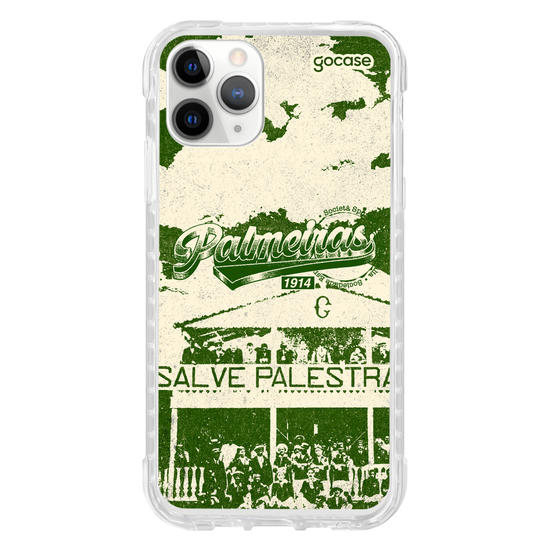 Capinha para celular  Palmeiras - Lettering Tee Retro 