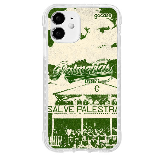Capinha para celular  Palmeiras - Lettering Tee Retro 