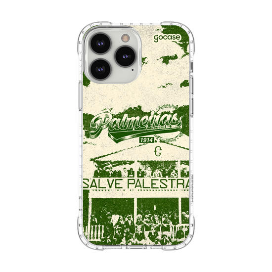 Capinha para celular  Palmeiras - Lettering Tee Retro 