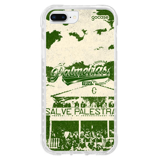 Capinha para celular  Palmeiras - Lettering Tee Retro 