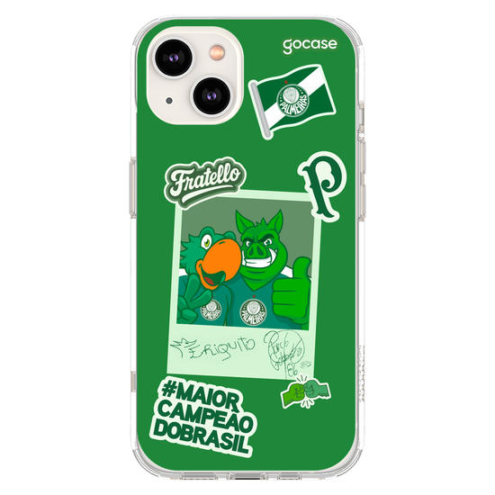 Capinha para celular  Palmeiras - Mascotes em Frames