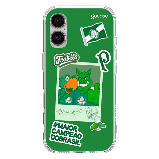 Capinha para celular  Palmeiras - Mascotes em Frames