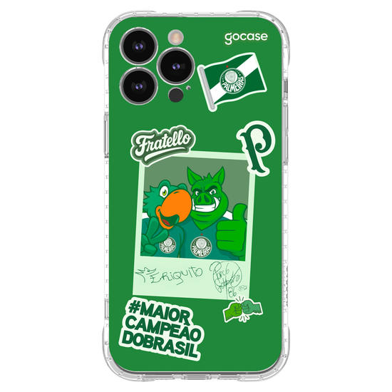 Capinha para celular  Palmeiras - Mascotes em Frames