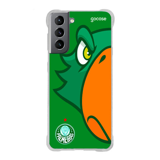 Capinha para celular  Palmeiras - Metade Periquito