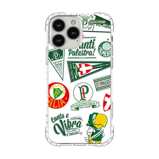 Capinha para celular  Palmeiras - Retrô Pattern