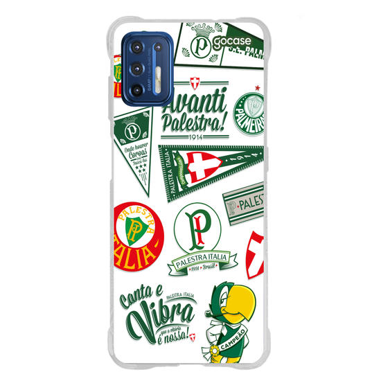 Capinha para celular  Palmeiras - Retrô Pattern