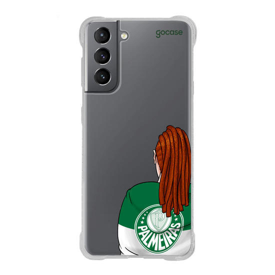 Capinha para celular Palmeiras - Torcedora Alviverde