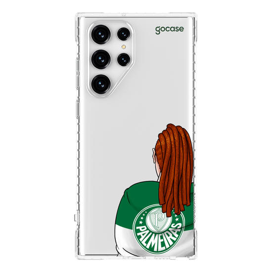Capinha para celular Palmeiras - Torcedora Alviverde