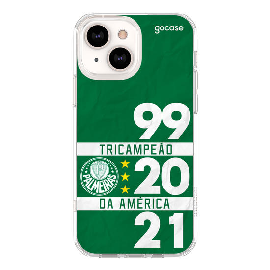 Capinha para celular Palmeiras - Tri Campeão da América