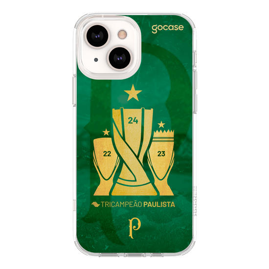 Capinha para celular Palmeiras - Tricampeão Paulista