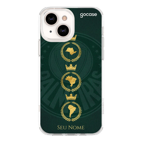 Capinha para celular Palmeiras Tríplice Coroa