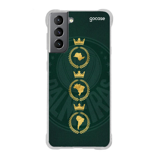 Capinha para celular Palmeiras Tríplice Coroa