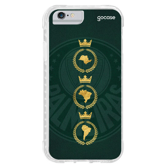 Capinha para celular Palmeiras Tríplice Coroa