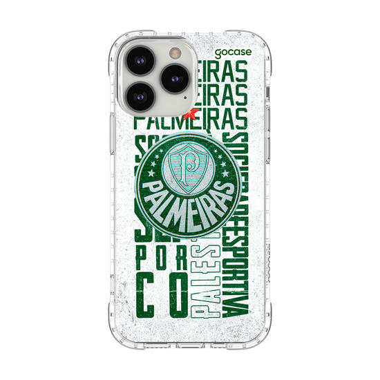Capinha para celular  Palmeiras - White Wide Lettering