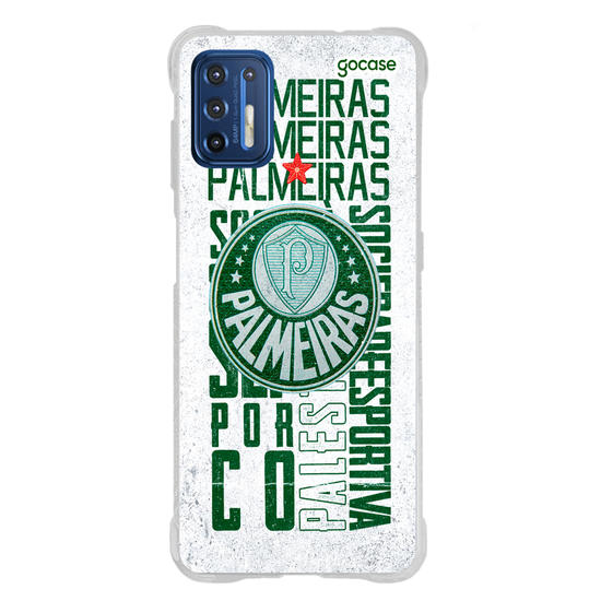 Capinha para celular  Palmeiras - White Wide Lettering