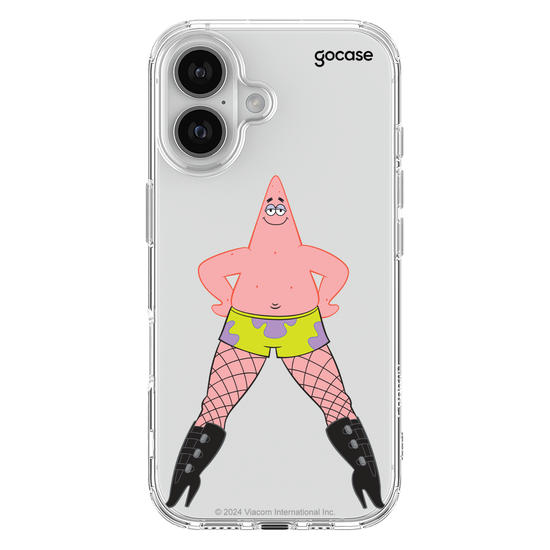Capinha para celular  Bob Esponja - Patrick de Bota