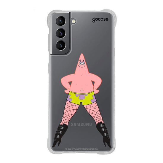 Capinha para celular  Bob Esponja - Patrick de Bota