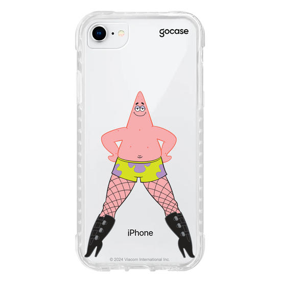 Capinha para celular  Bob Esponja - Patrick de Bota