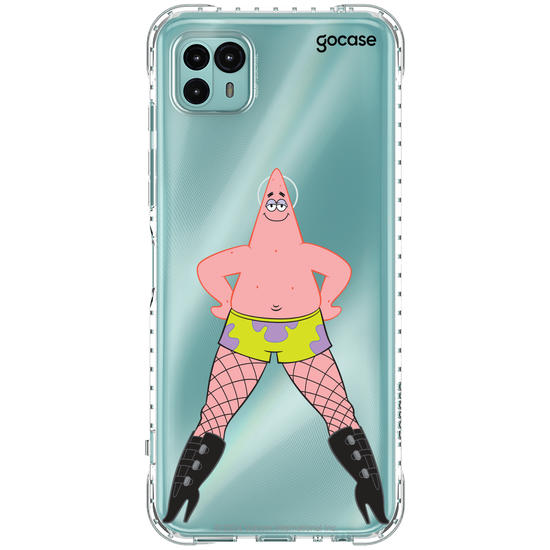 Capinha para celular  Bob Esponja - Patrick de Bota