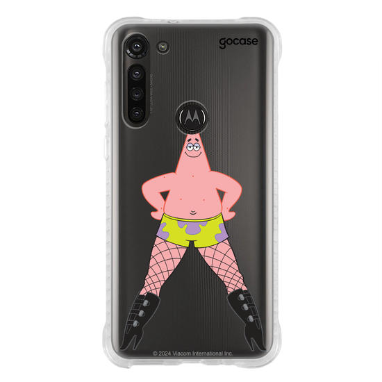 Capinha para celular  Bob Esponja - Patrick de Bota